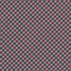 {[en]:Dark Red, Navy Blue & White Shepherd's Check Silk Bow Tie