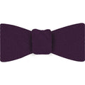 {[en]:Purple Mulberrywood Weave Silk Bow Tie