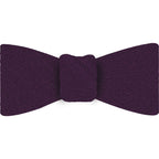 {[en]:Purple Mulberrywood Weave Silk Bow Tie