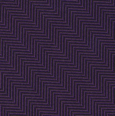 {[en]:Purple Herringbone Silk Pocket Square