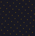 {[en]:Yellow/Gold Dots on Dark Navy Pin-Dot Silk Pocket Square