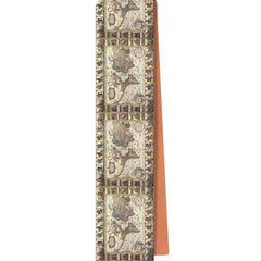 1652 Map with Thai Shot Silk Scarf