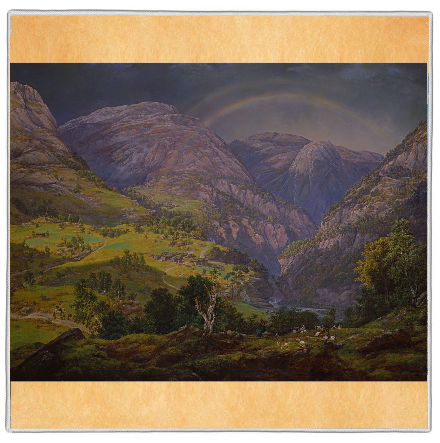 {[en]:Johan Christian Dahl Pocket Square