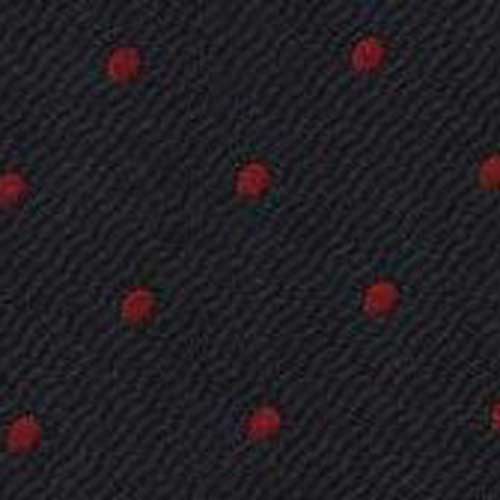 {[en]:Red Dots on Dark Navy Pin-Dot Silk Bow Tie