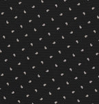 {[en]:Off-White on Bitter Chocolate Print Pattern Silk Tie