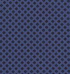 {[en]:Red & Blue on Purple Blue Print Pattern Silk Tie