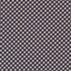 {[en]:Midnight Blue & White Shepherd's Check Silk Bow Tie