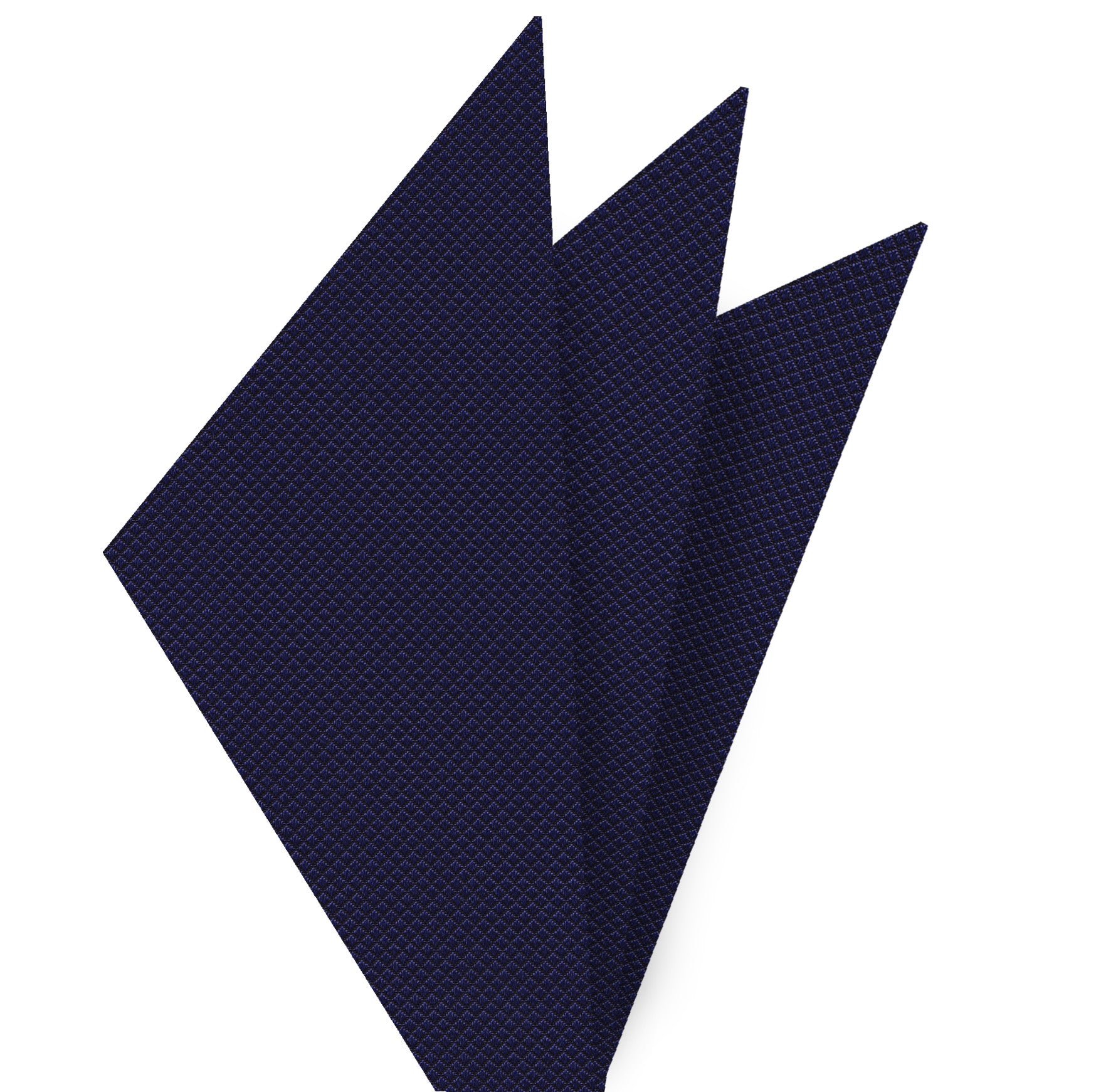 {[en]:Royal Blue Diamond Weave Silk Tie