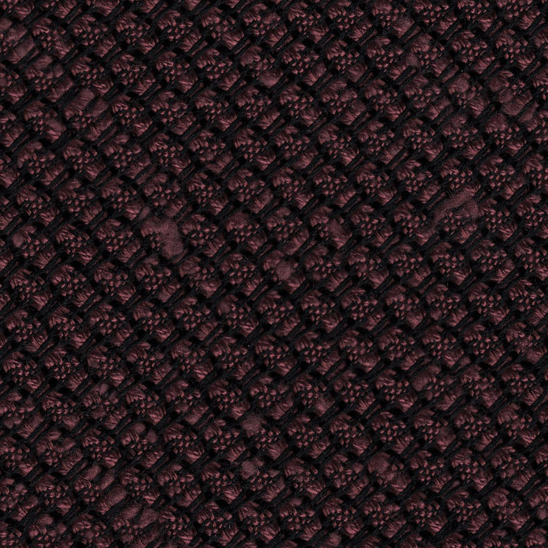 {[en]:Burgundy Shantung Grenadine Grossa Silk Pocket Square