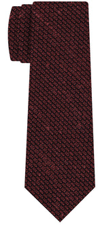 {[en]:Red Shantung Grenadine Grossa Silk Tie