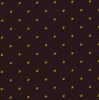 {[en]:Yellow/Gold Dots on Burgundy Pin-Dot Silk Pocket Square