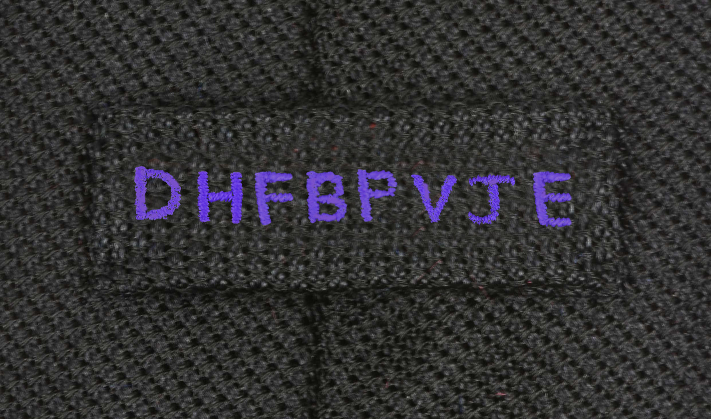 8 Handsewn Monograms