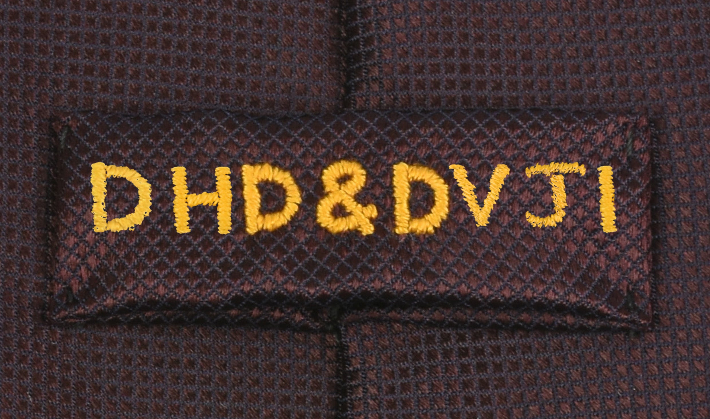 8 Handsewn Monograms