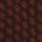 {[en]:Red & Yellow Gold on Black Mudmee Silk Tie