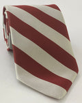 Maroon & White Texas A&M Silk Tie ACO-16