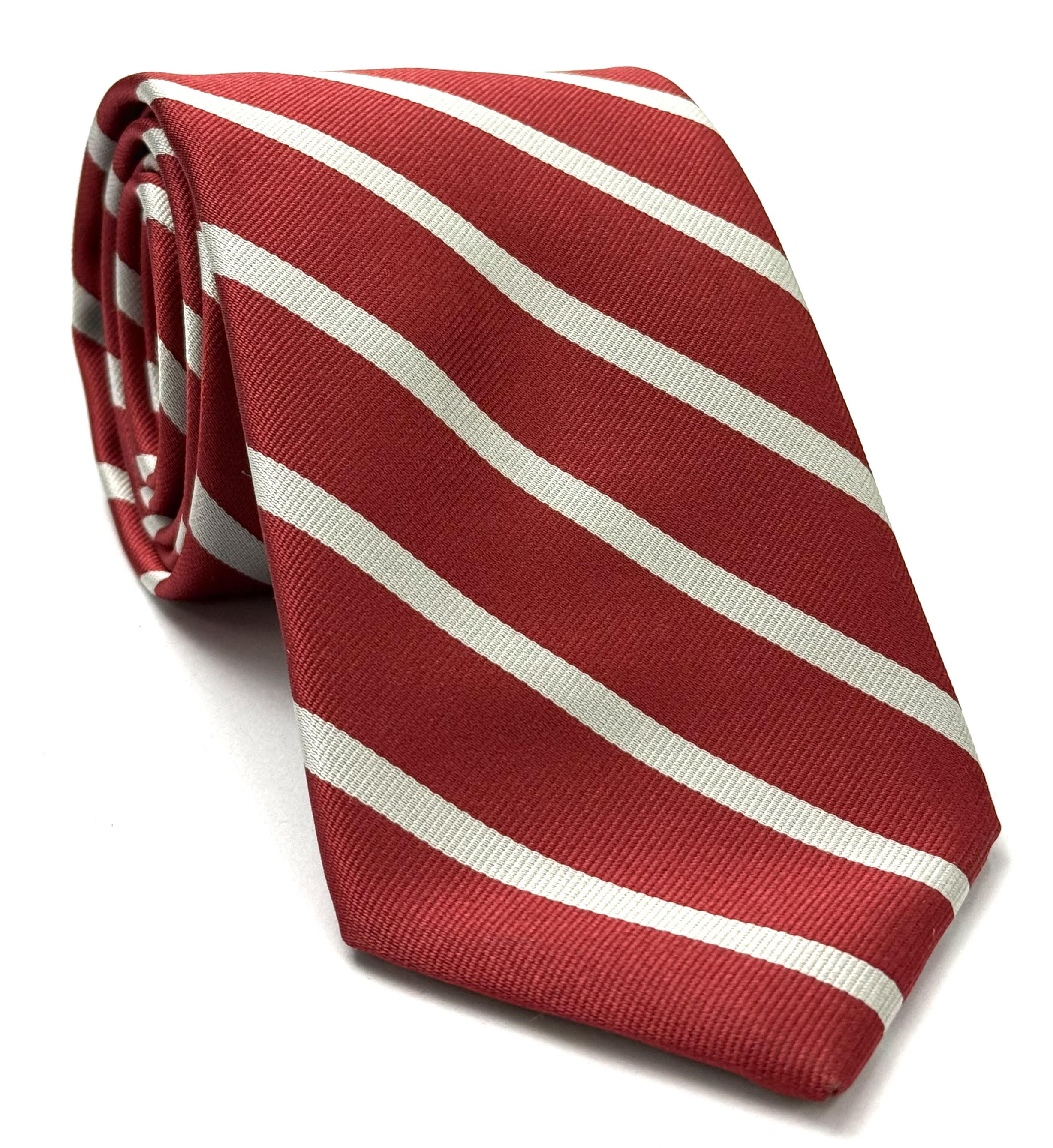 Stanford Silk Tie #18 - Cardinal & White – Sam Hober