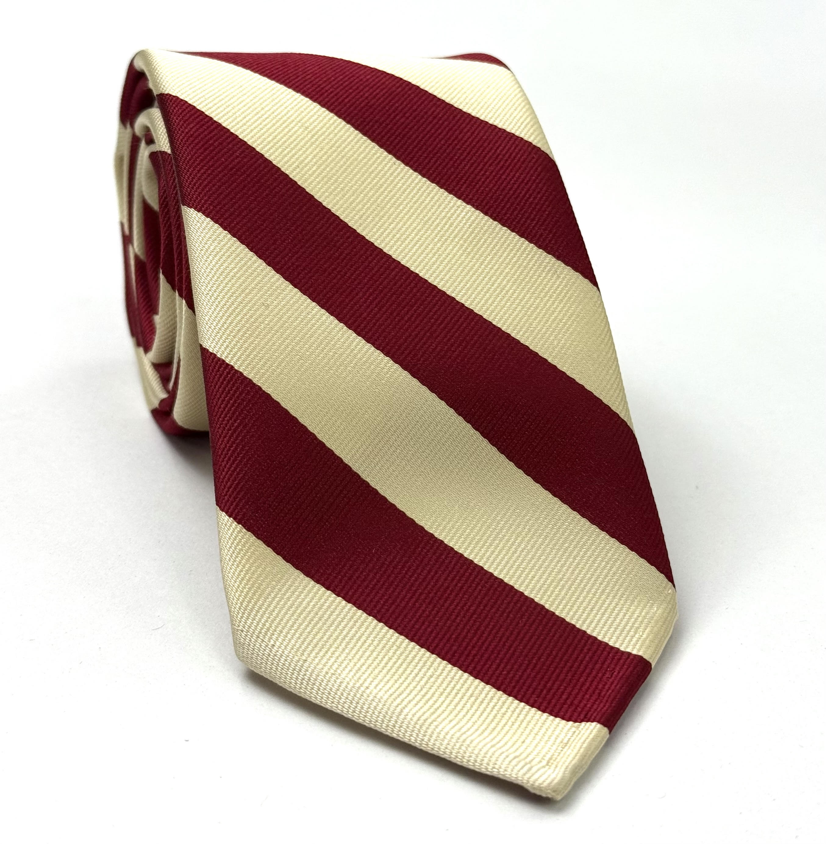 Indiana Hoosiers Silk Tie ACO-23 (Crimson & Cream)