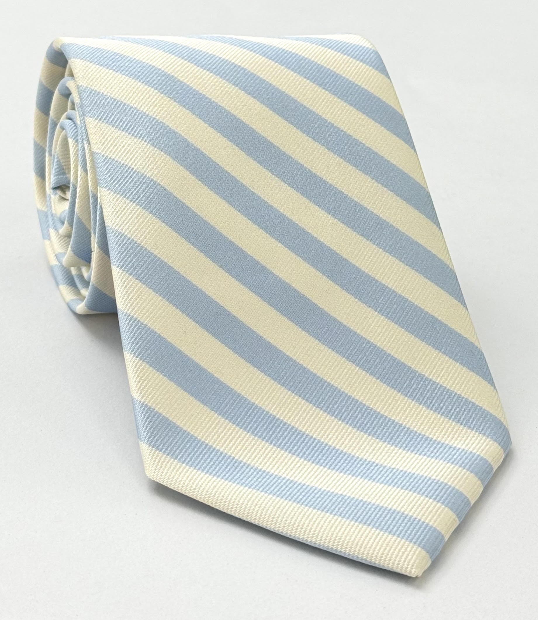 Light Blue & White Columbia Silk Tie ACO-3