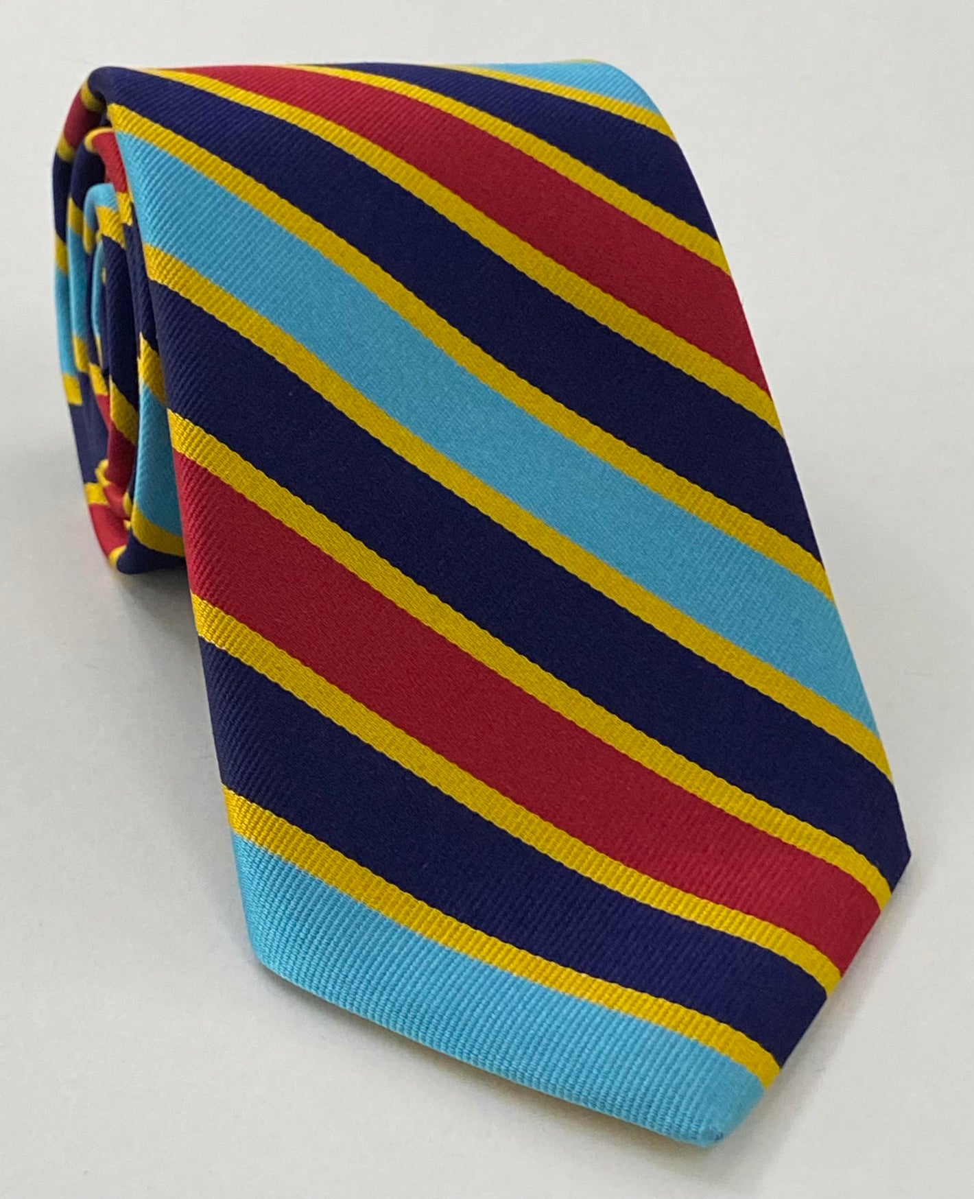 US Navy & Marine Corps Overseas Ribbon Silk Tie #AMT-13