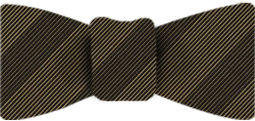 {[en]:Atkinsons Stripe Irish Poplin Bow Tie