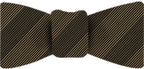 {[en]:Atkinsons Stripe Irish Poplin Bow Tie