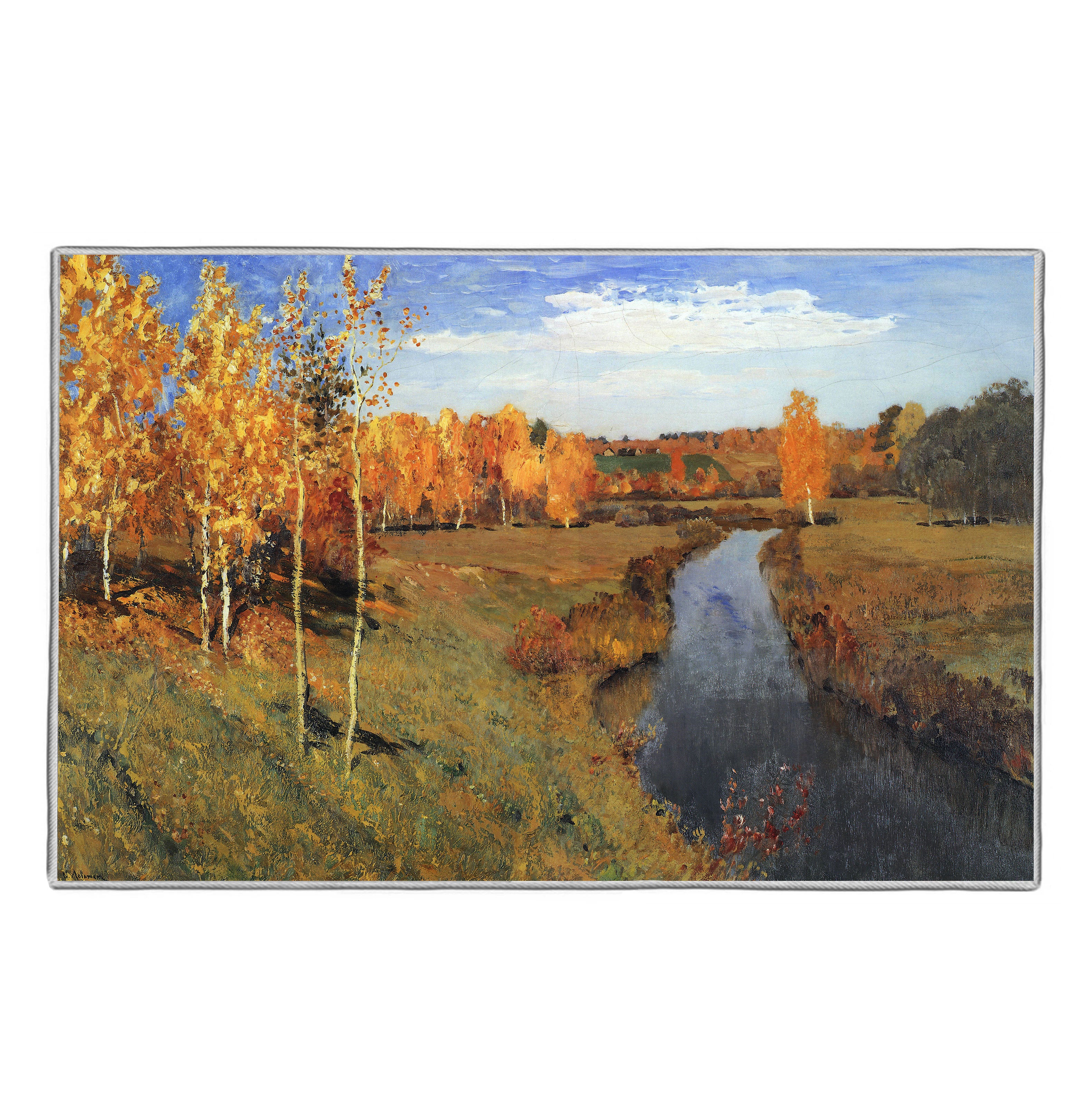 Golden Autumn - Isaac Levitan Pocket Rectangle ARTR-23B