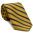 {[en]:Atkinsons Stripe Irish Poplin Tie