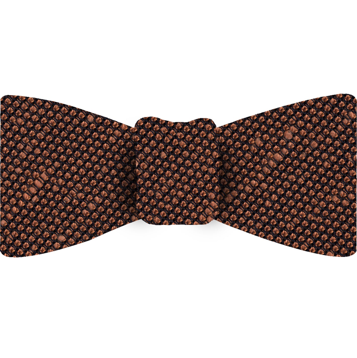 {[en]:Brick Shantung Grenadine Fina Silk Bow Tie