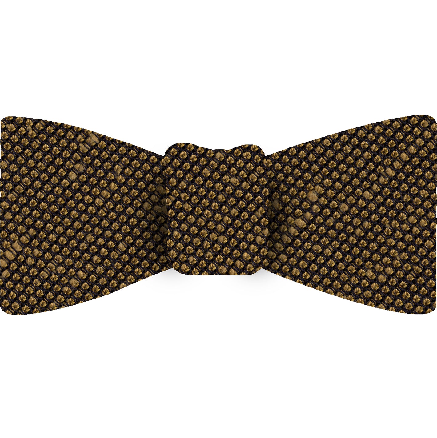 {[en]:Yellow Gold Shantung Grenadine Fina Silk Bow Tie