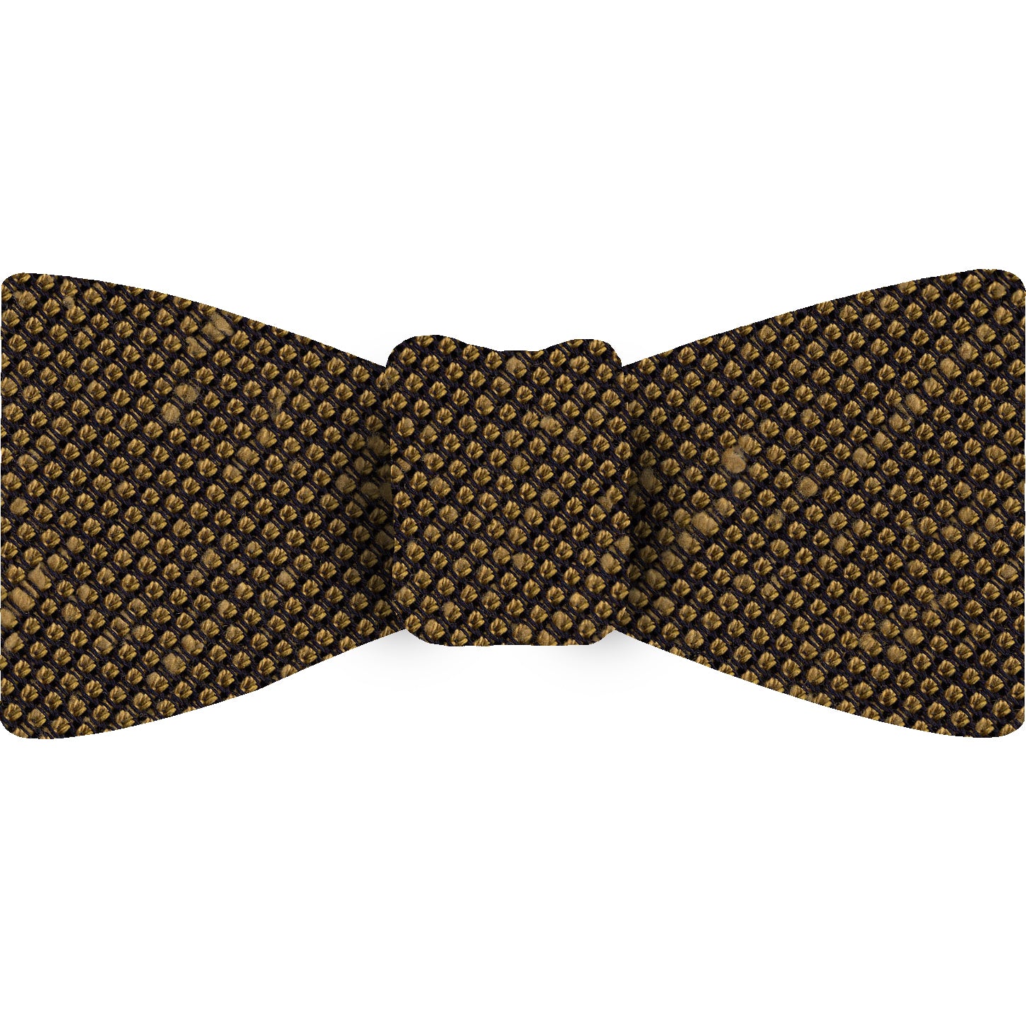 {[en]:Yellow Gold Shantung Grenadine Fina Silk Bow Tie