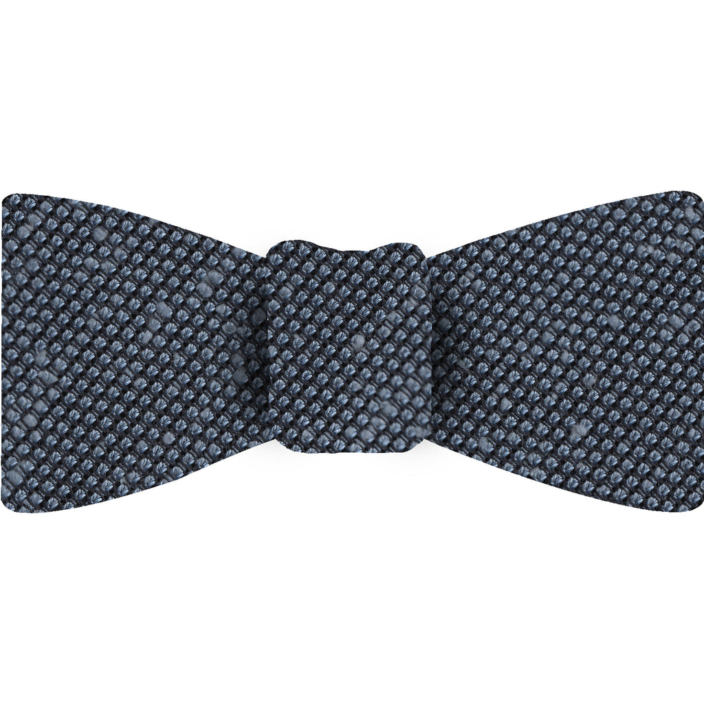 {[en]:Powder Blue Shantung Grenadine Fina Silk Bow Tie