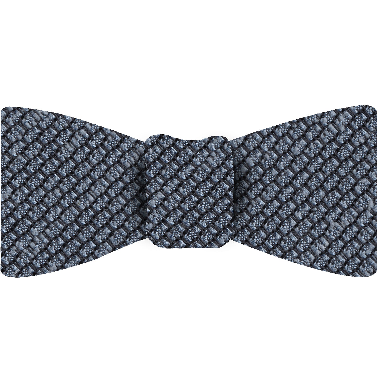 {[en]:Powder Blue Shantung Grenadine Grossa Silk Bow Tie