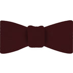 {[en]:Burgundy Barathea Silk Bow Tie