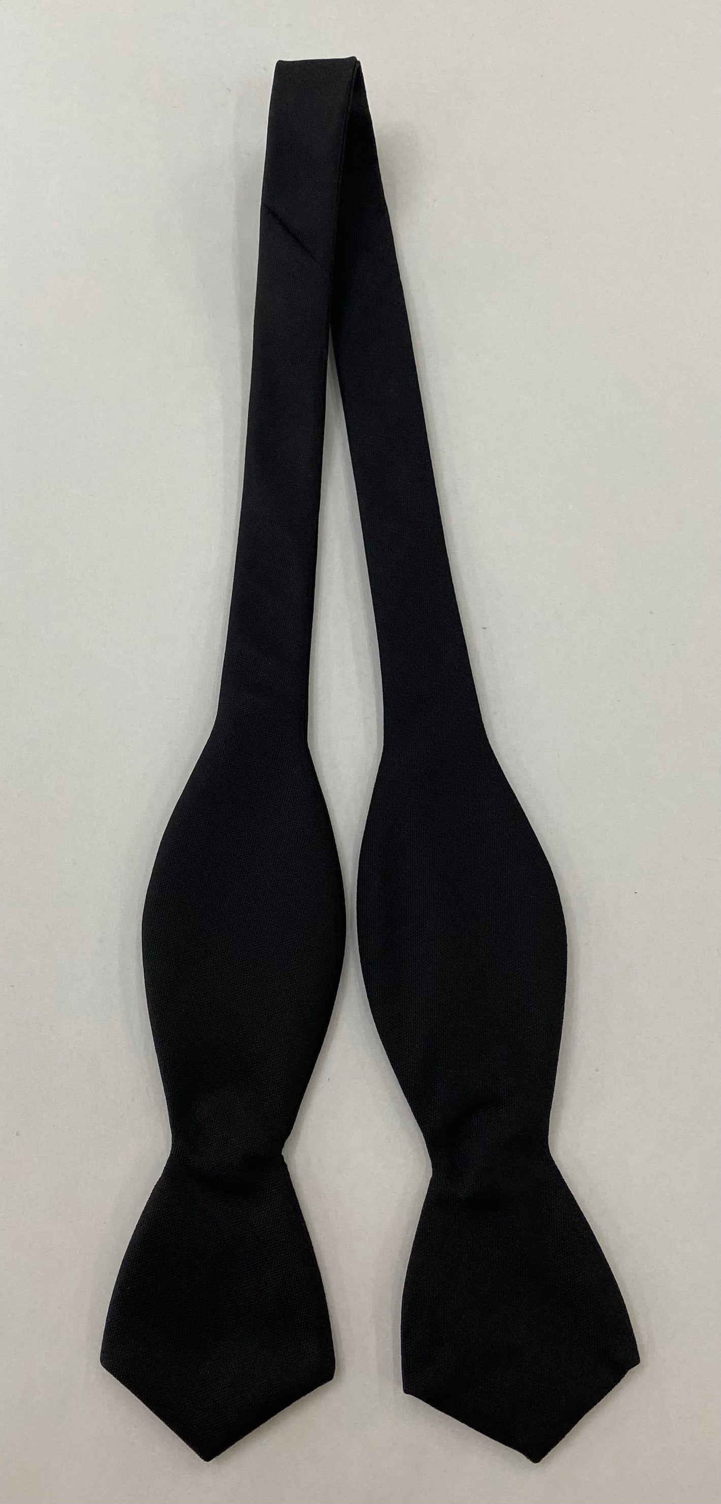 블랙 바라시아 실크 나비 넥타이 BABT-6