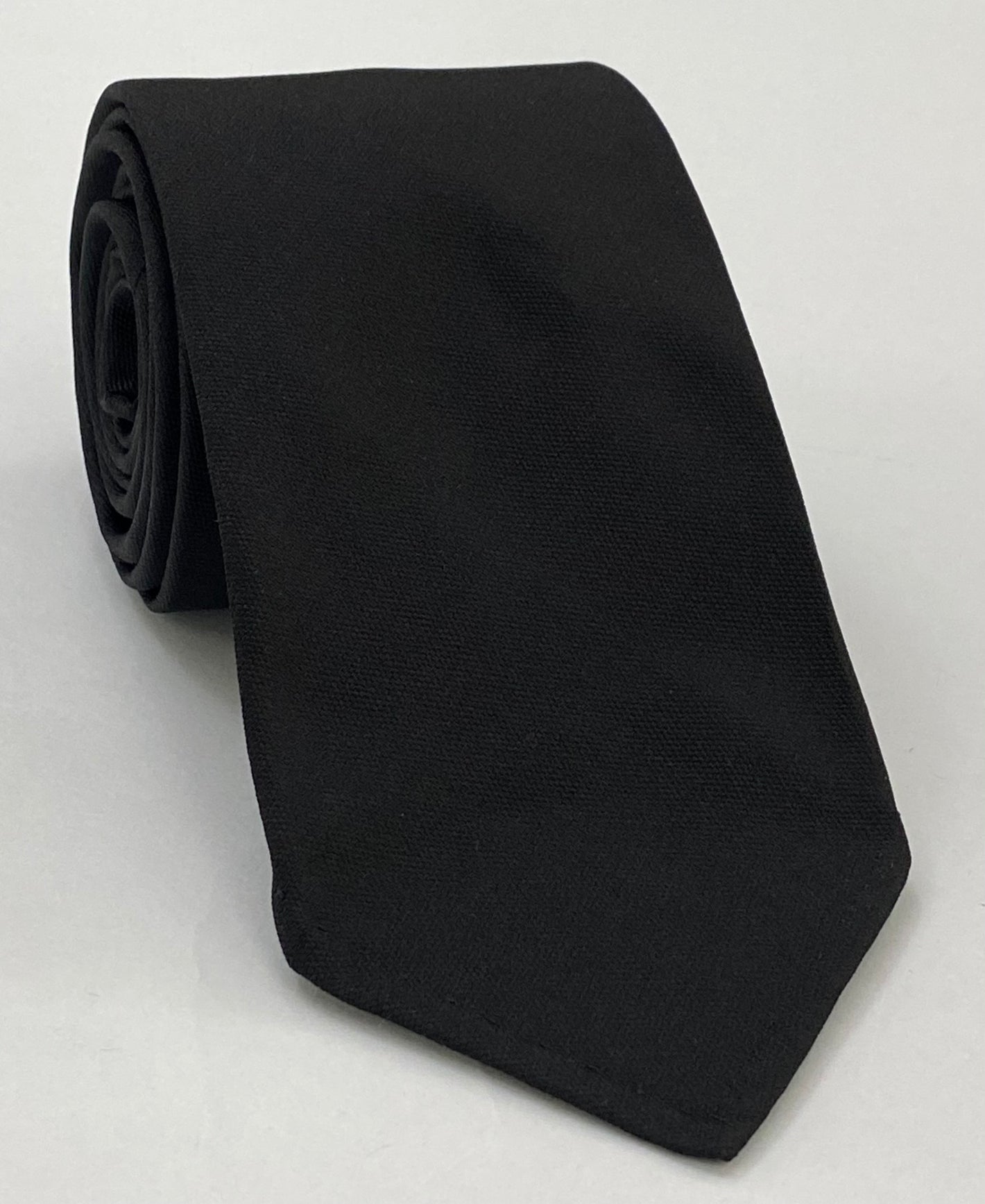 블랙 바라시아 실크 타이 BAT-6