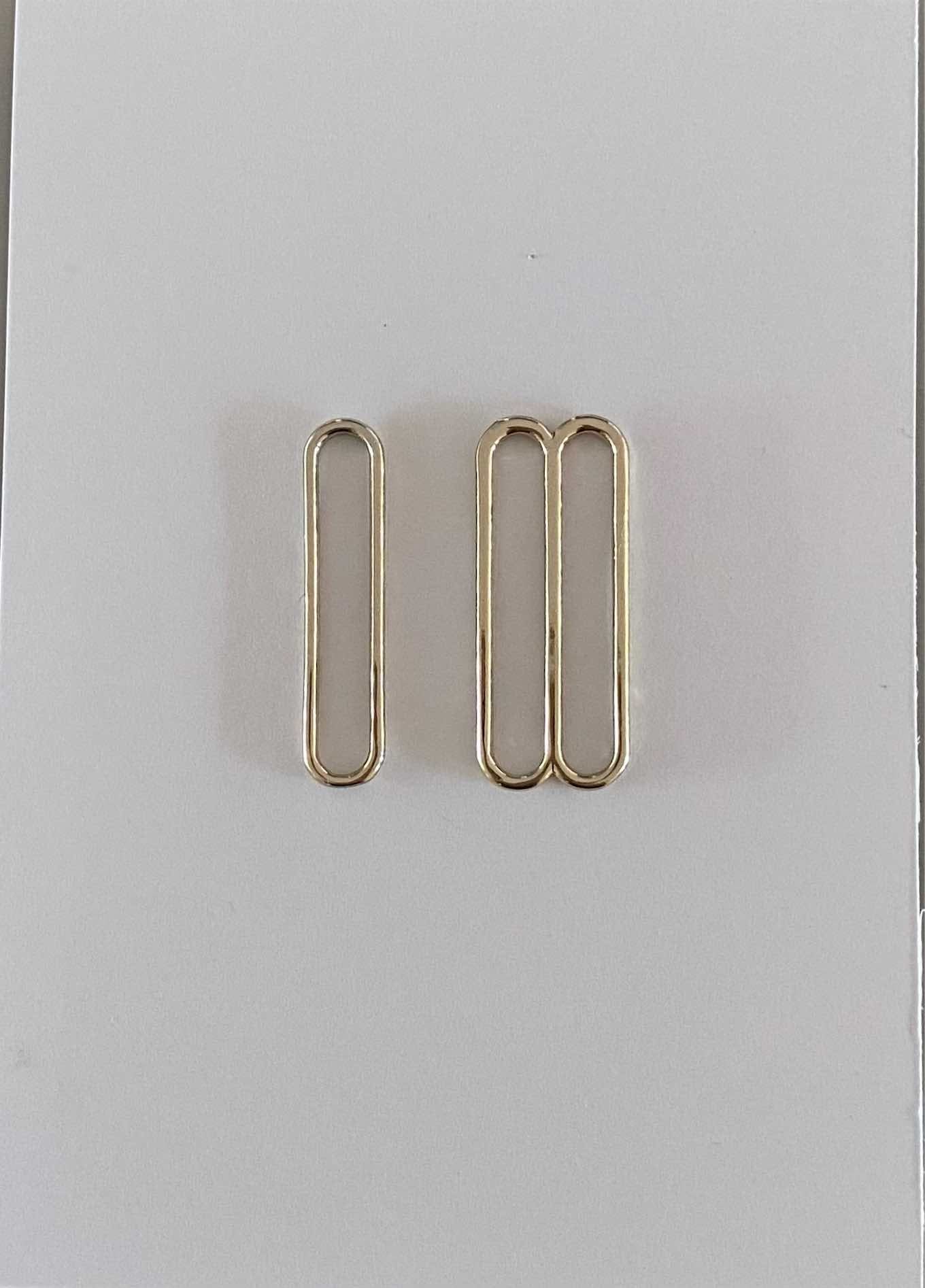 Brass Bow Tie Adjuster / Slider