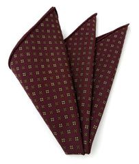 Pattern Challis Wool Pocket Square CHPP-3