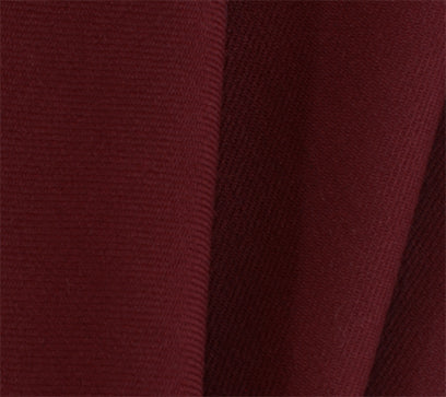 {[en]:Red Solid Challis Wool Pocket Square