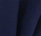 {[en]:Navy Blue Solid Challis Wool Pocket Square