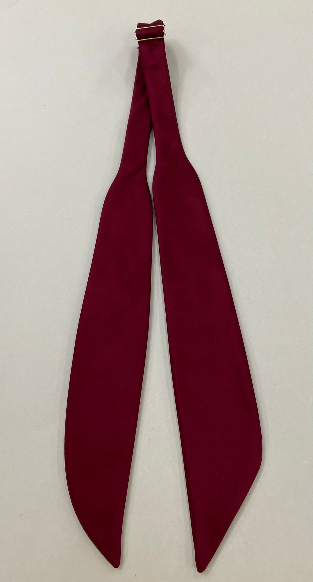 다크 레드 새틴 실크 보타이 #ISABT-10