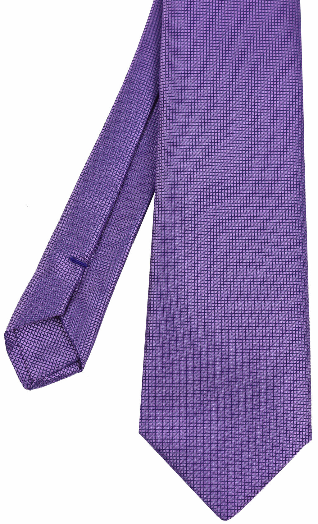 {[en]:Magenta Diamond Weave Silk Tie