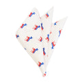 Democrat Donkey Blue and Red on White