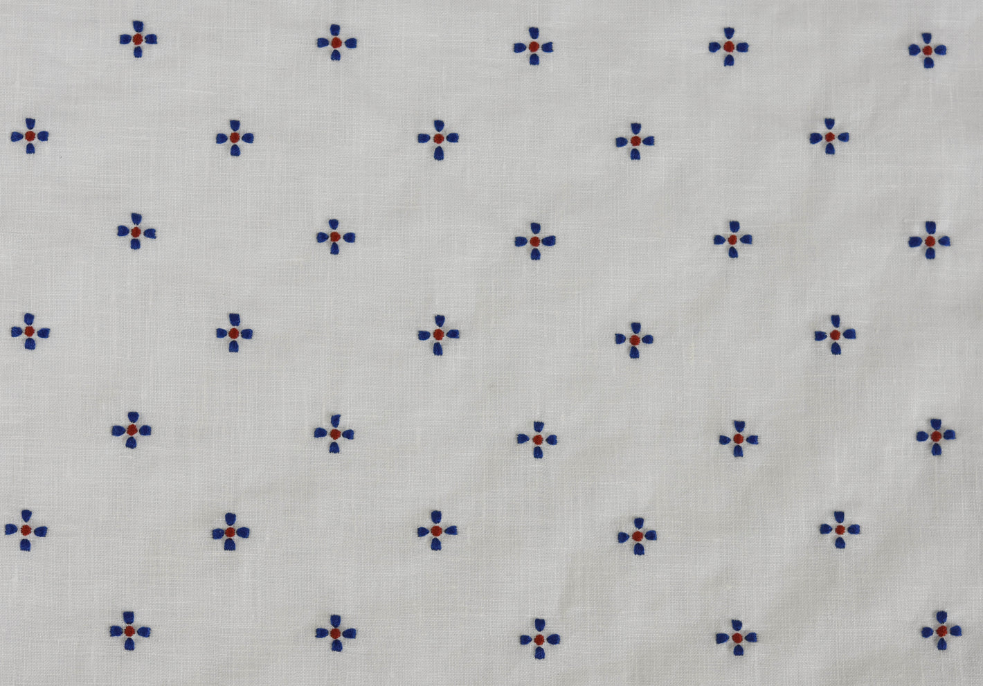 {[en]:Belgian Linen (Hand Sewn) Flower Pocket Square