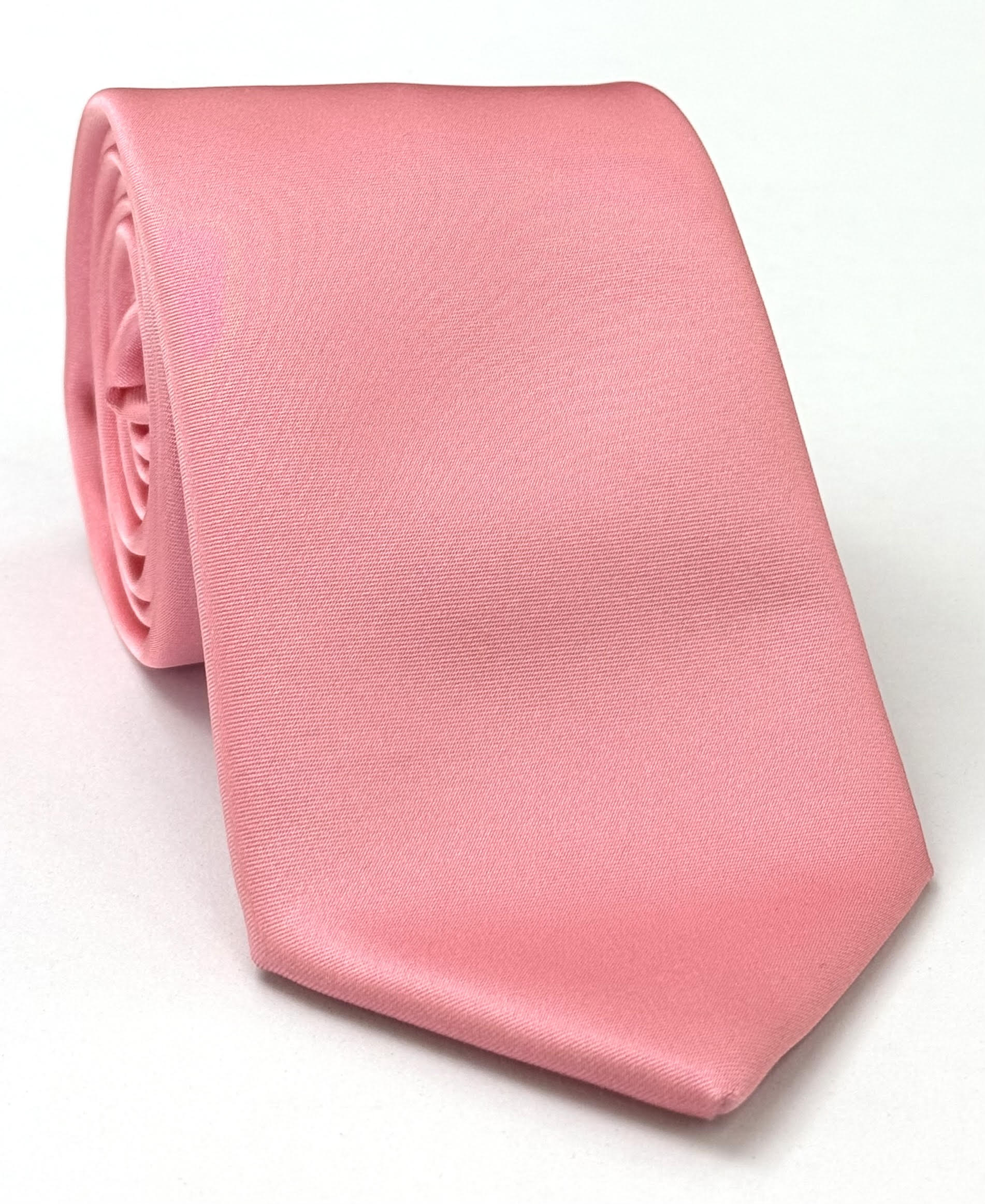 Pink Satin Silk Tie ESAT-16