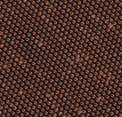{[en]:Burnt Orange Shantung Grenadine Fina Silk Pocket Square