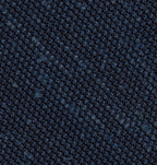 {[en]:Dark Navy Blue Shantung Grenadine Fina Silk Bow Tie