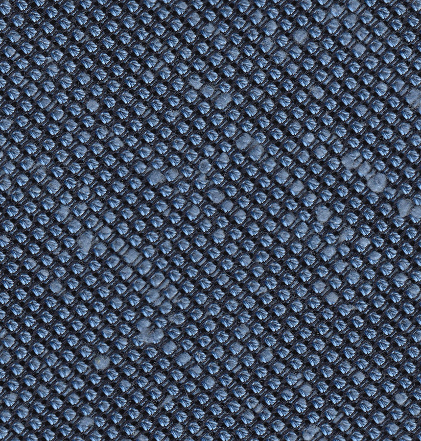 {[en]:Sky Blue Shantung Grenadine Fina Silk Pocket Square