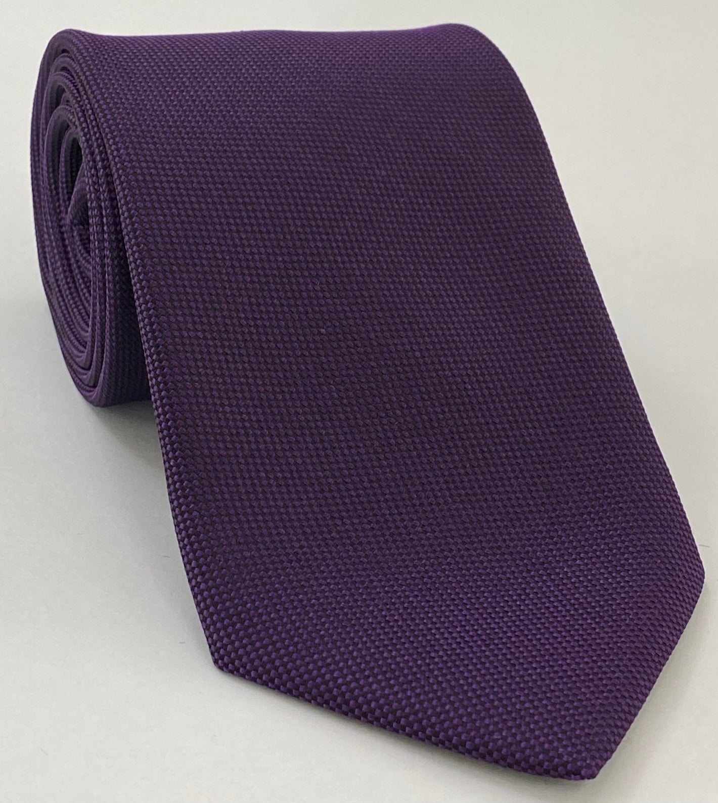 Purple Oxford Silk Tie FFOXT-15
