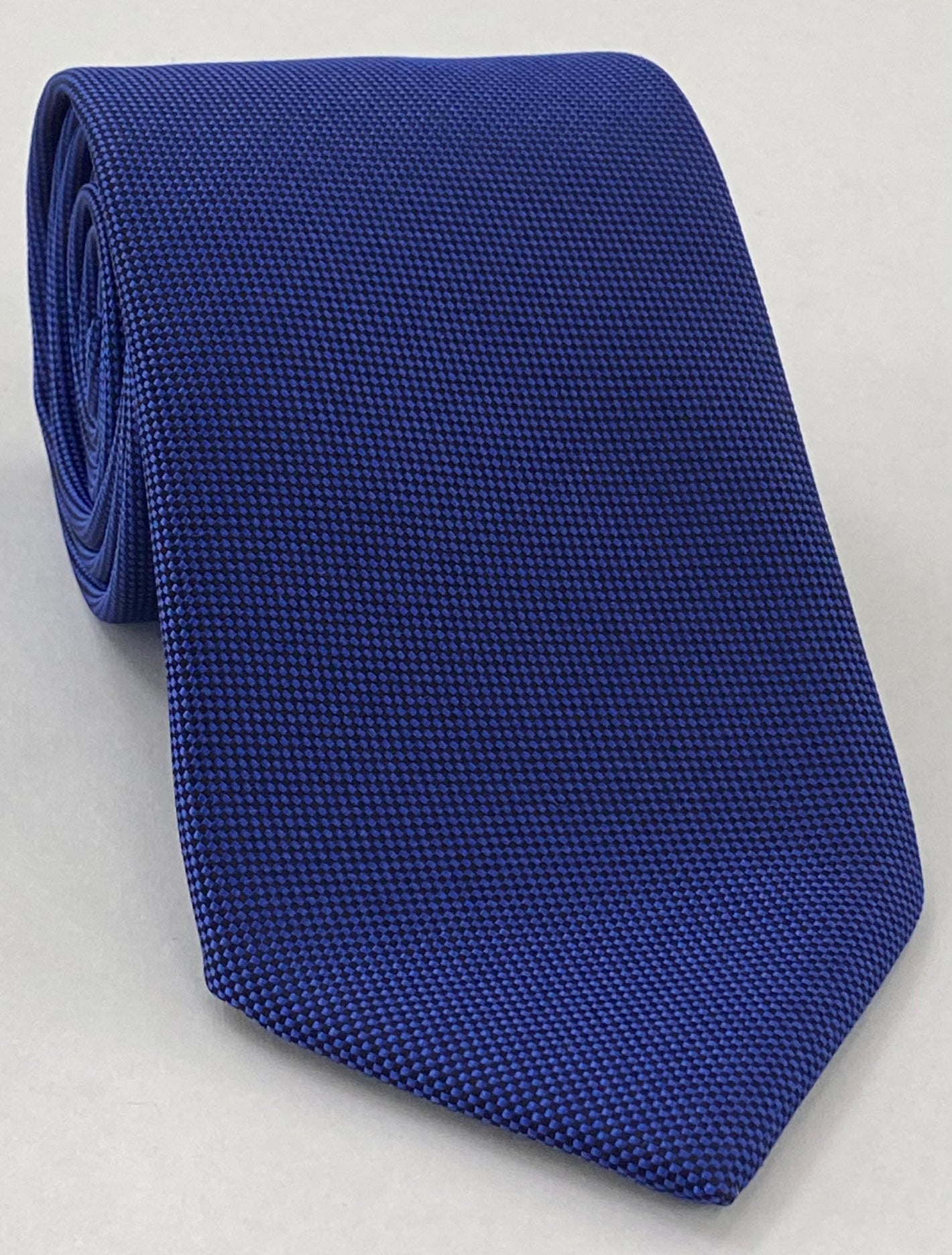 Royal Blue Oxford Silk Tie FFOXT-4