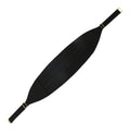 Classic Cummerbund - Black Faille Silk and Thai Silk with clasp and sliders #IFACC-1 C